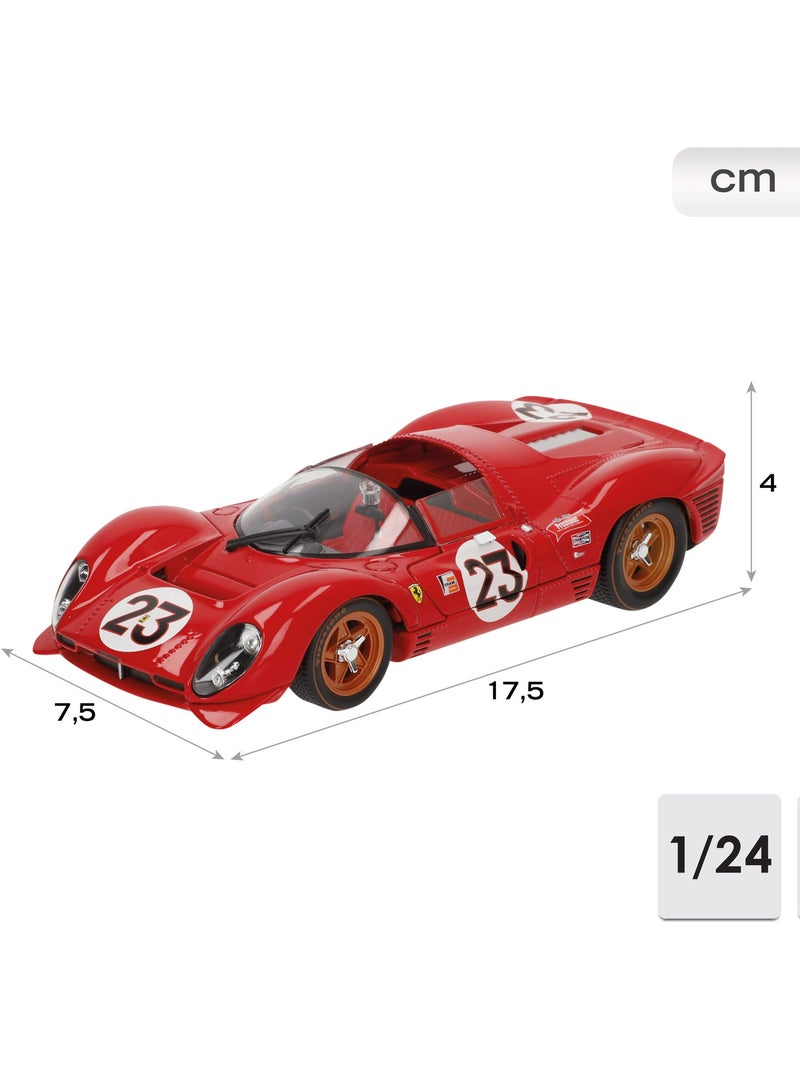 Burago model car ferrari 330 p4 daytona #23 1:24 N/A - Kiabi