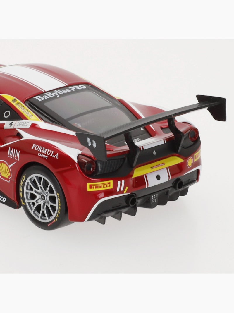 Burago model car ferrari 488 challenge #11 1:24 N/A - Kiabi
