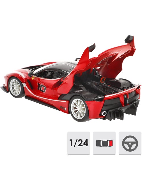 Burago model car ferrari fxx-k #10 1:24 - Kiabi Burago model car ferrari fxx-k #10 1:24 - Kiabi