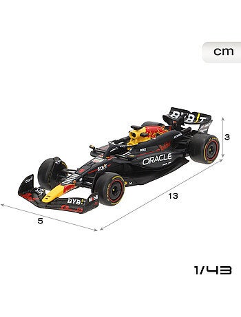 Burago set 2 voitures 1:43 oracle red bull rb20 max verstappen et sergio pérez f1 2024