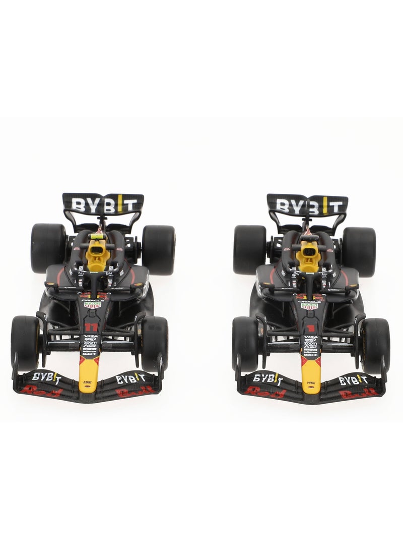 Burago set 2 voitures 1:43 oracle red bull rb20 max verstappen et sergio pérez f1 2024 N/A - Kiabi