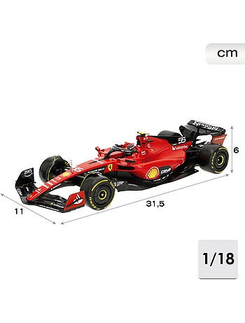 Burago voiture 1:18 ferrari sf-23 carlos sainz f1 2023