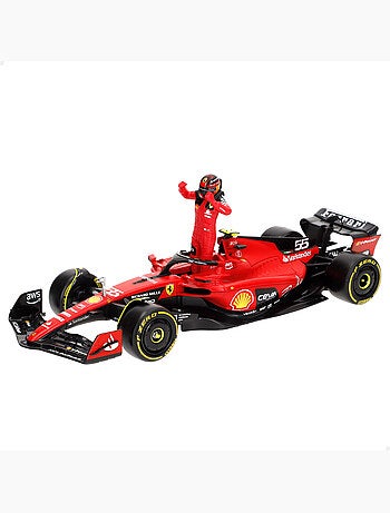Burago voiture 1:24 ferrari racing sf-23 sainz f1 2023