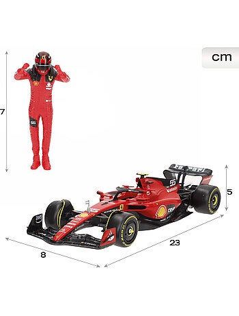 Burago voiture 1:24 ferrari racing sf-23 sainz f1 2023