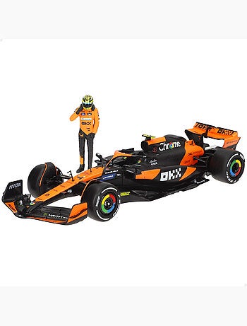 Burago voiture 1:24 mclaren mcl38 lando norris f1 2024