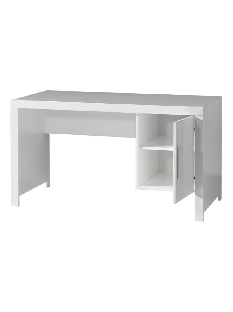 Bureau 1 porte Blanc - Kiabi
