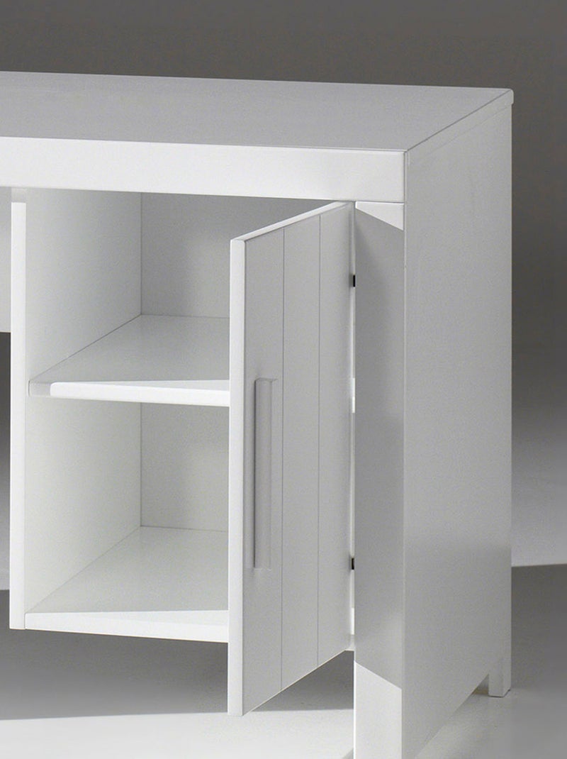 Bureau 1 porte Blanc - Kiabi