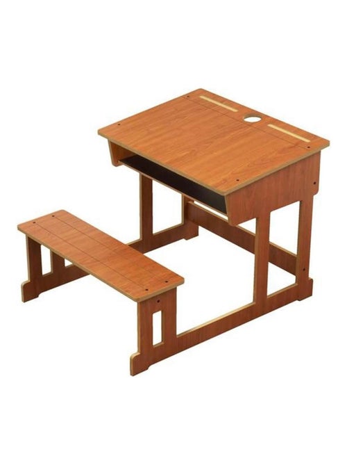 Bureau à l'ancienne avec casier de rangement - Kiabi