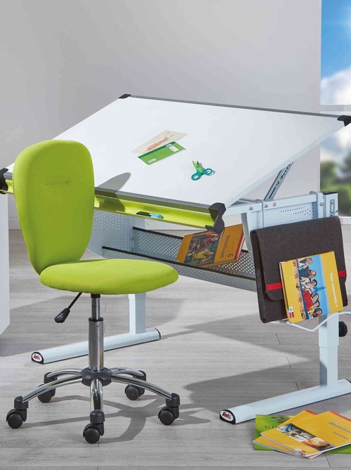 Bureau à plan inclinable en bois - Kiabi