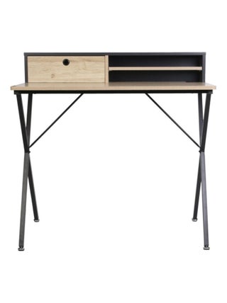 Bureau CAMBRIDGE en bois mdf et métal