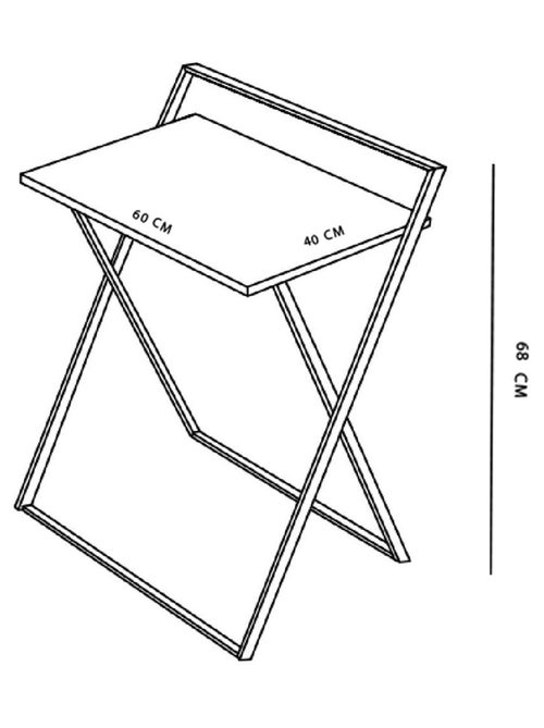 Bureau compact pliant EQUIPMENT - Kiabi Bureau compact pliant EQUIPMENT - Kiabi