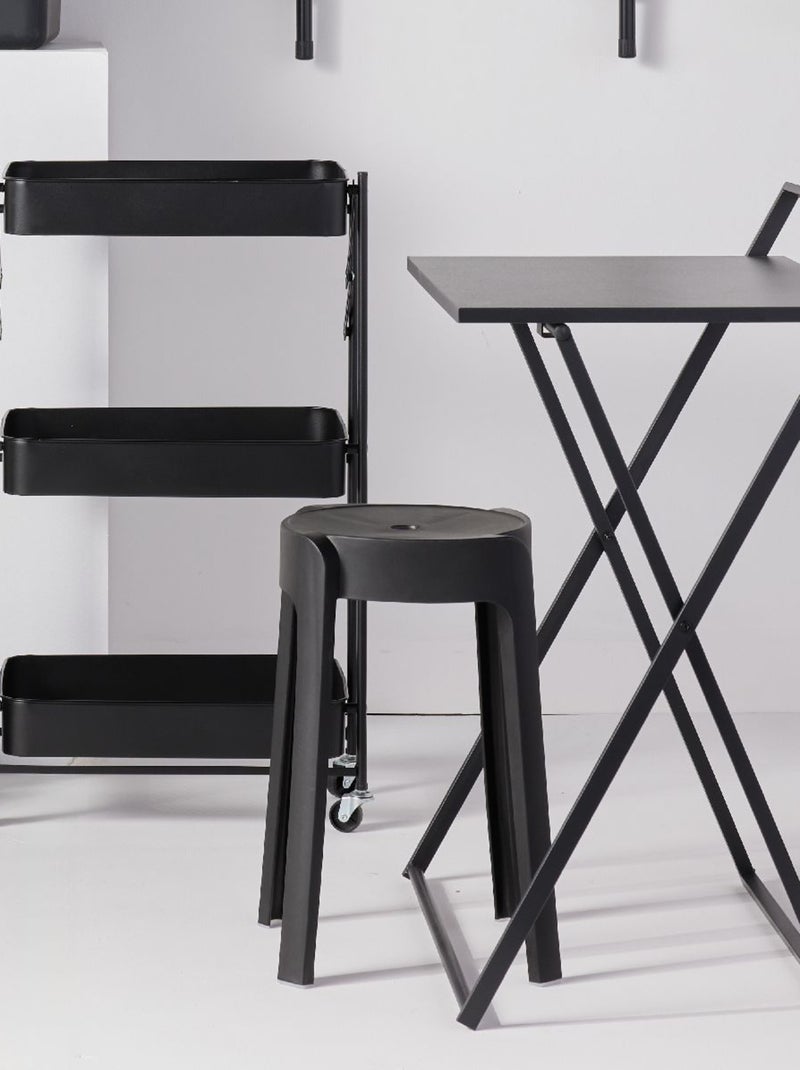 Bureau compact pliant EQUIPMENT Noir - Kiabi