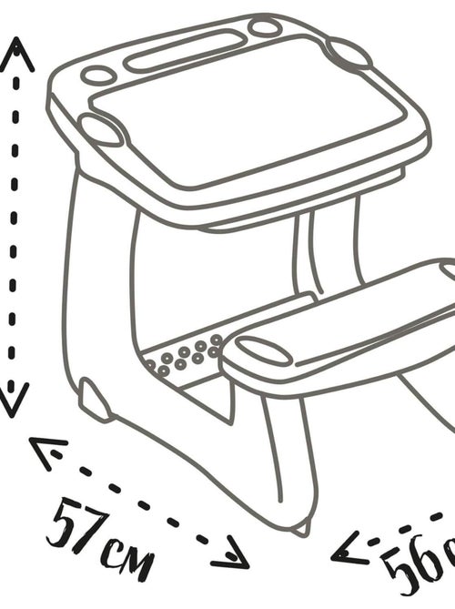 Bureau de dessin pupitre magique - Kiabi
