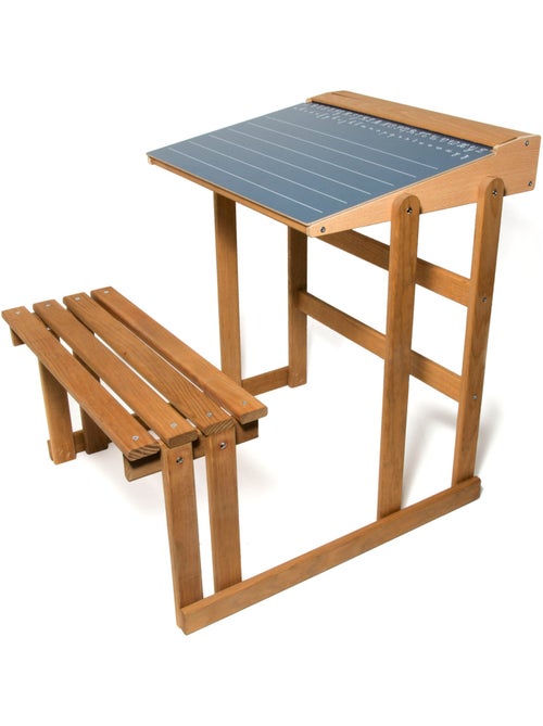 Bureau d'écolier en bois - Kiabi