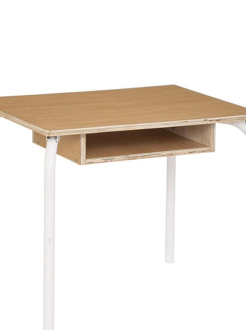 Bureau écolier Charlie campagne Beige - Kiabi
