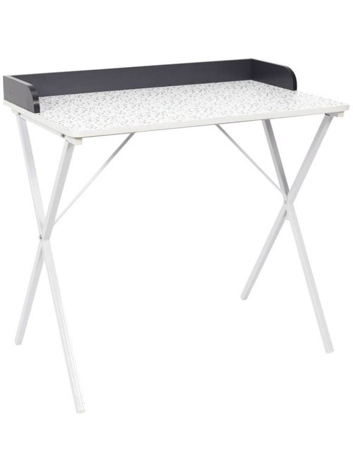 Bureau En Métal Et Mdf Terrazzo - Home Deco Kids - Kiabi Bureau En Métal Et Mdf Terrazzo - Home Deco Kids - Kiabi