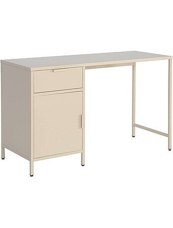 Bureau enfant acier laminé 1 tiroir Soho