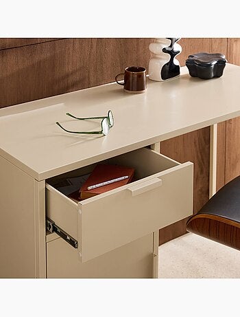 Bureau enfant acier laminé 1 tiroir Soho