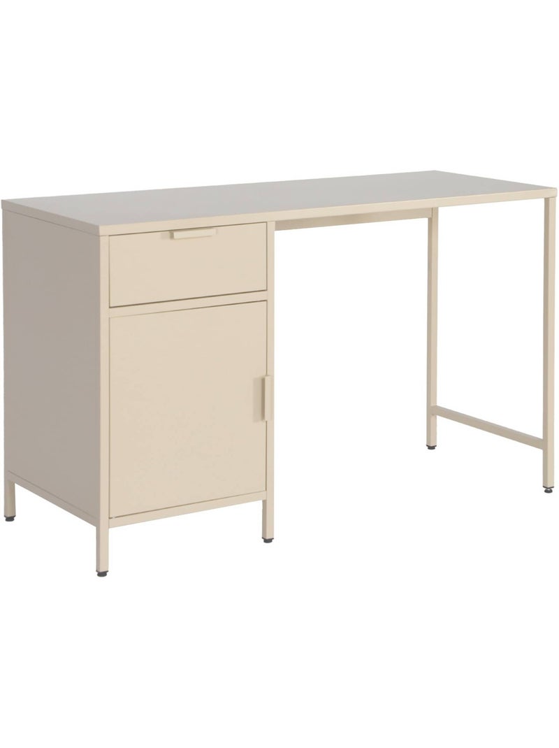 Bureau enfant acier laminé 1 tiroir  Soho Beige - Kiabi