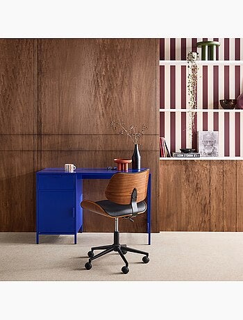 Bureau enfant acier laminé 1 tiroir Soho