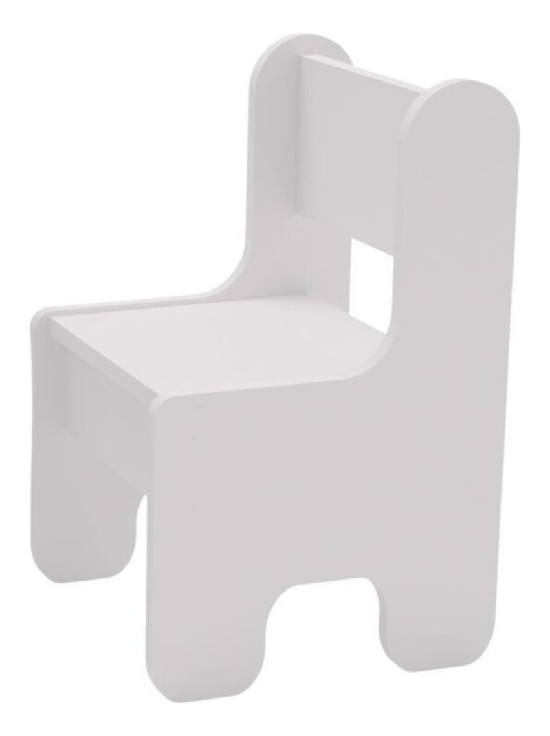 Bureau enfant avec chaise Blanc - Kiabi