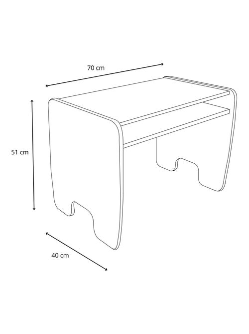 Bureau enfant avec chaise - Kiabi