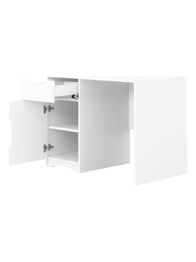 Bureau Enfant Classic Blanc - Kiabi