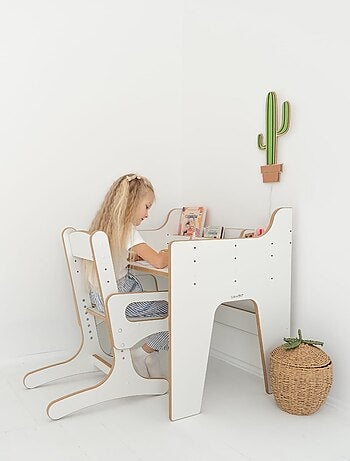 Bureau et Chaise Réglables pour Enfant