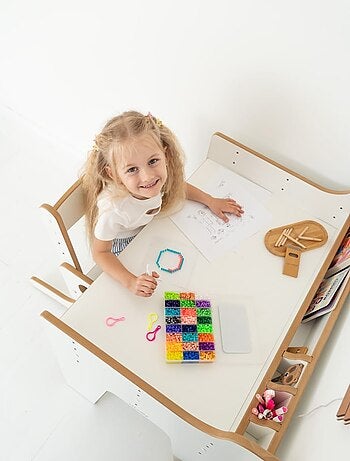 Bureau et Chaise Réglables pour Enfant