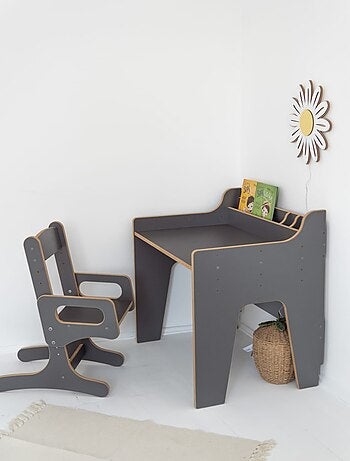 Bureau et Chaise Réglables pour Enfant