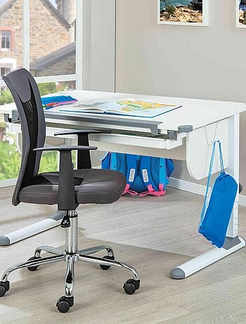 Bureau évolutif à plan inclinable en bois