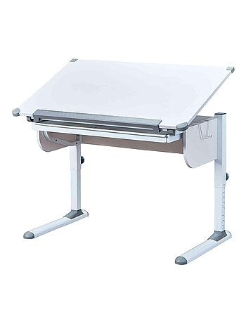 Bureau évolutif à plan inclinable en bois