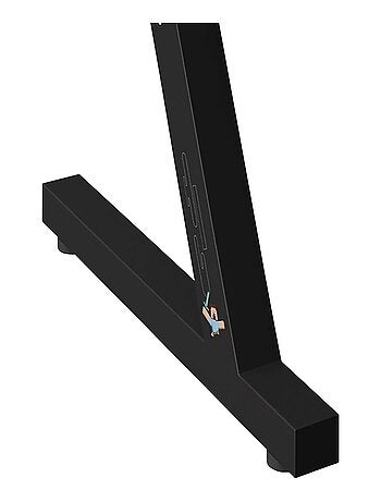 Bureau gaming avec LED et support casque et gobelet 'Roba' - Minecraft