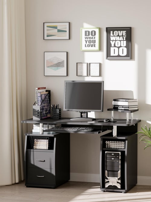 Bureau informatique design multi-rangements - Kiabi