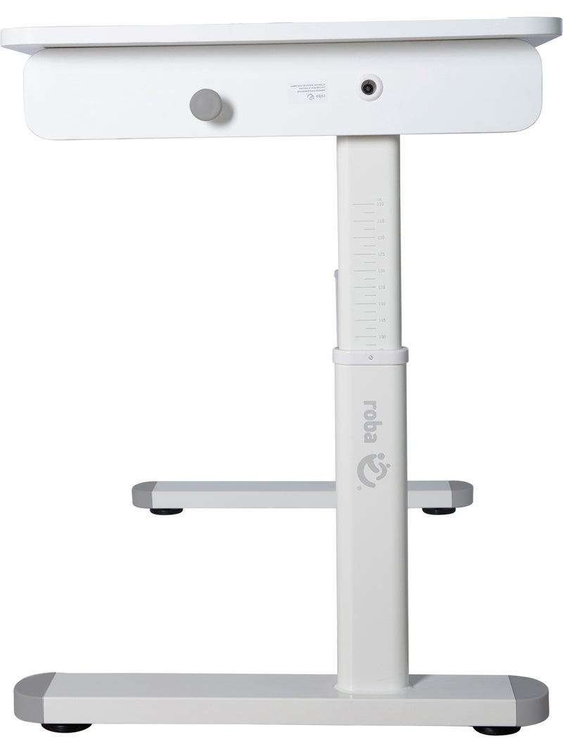 Bureau por enfant Smart Grow avec tiroir Blanc - Kiabi
