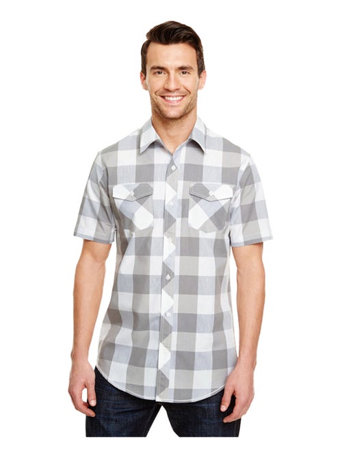 Burnside - Chemise motif/style À carreaux buffalo - Kiabi Burnside - Chemise motif/style À carreaux buffalo - Kiabi