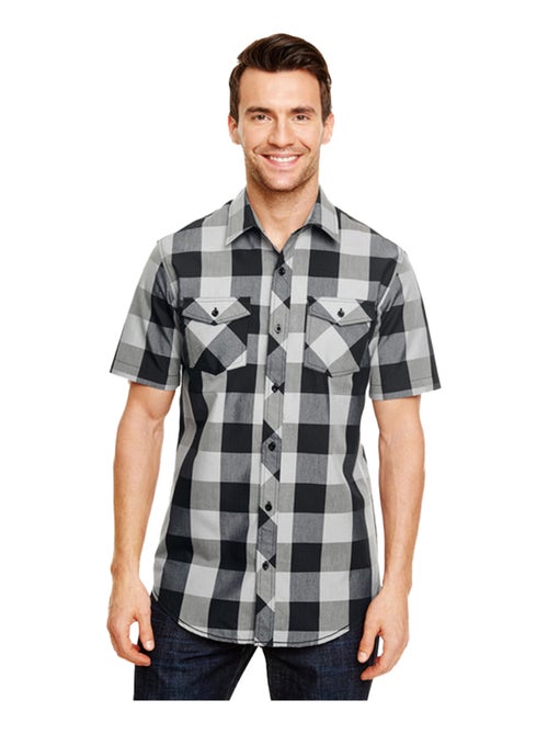 Burnside - Chemise motif/style À carreaux buffalo - Kiabi