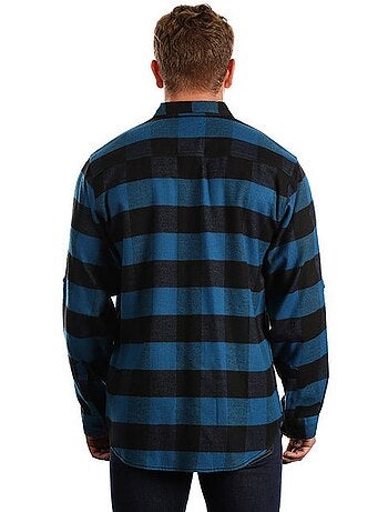 Burnside - Chemise motif/style motif écossais à carreaux