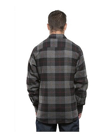 Burnside - Chemise motif/style motif écossais à carreaux
