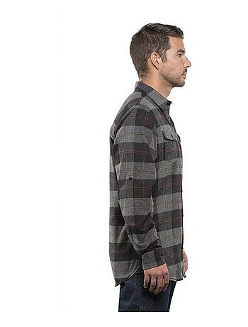 Burnside - Chemise motif/style motif écossais à carreaux