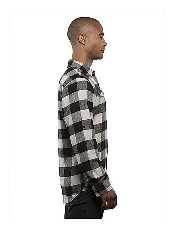 Burnside - Chemise motif/style motif écossais à carreaux