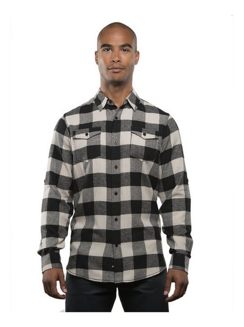 Burnside - Chemise motif/style motif écossais à carreaux - Kiabi