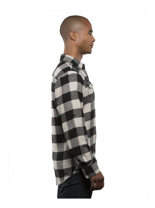 Burnside - Chemise motif/style motif écossais à carreaux - Kiabi