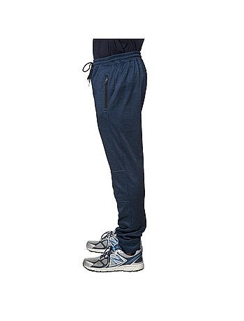 Burnside - Pantalon de jogging motif/style Tricoté TECH