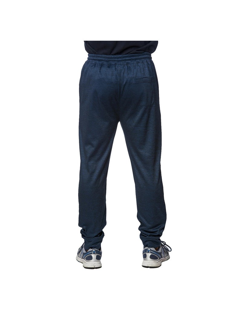 Burnside - Pantalon de jogging motif/style Tricoté TECH Bleu marine - Kiabi