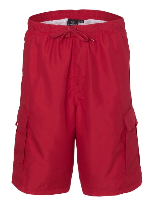 Burnside - Short de bain motif/style rayé - Kiabi