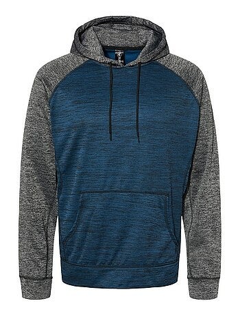 Burnside - Sweat à capuche manches raglan