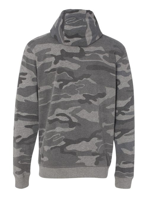 Burnside - Sweat à capuche motif/style camouflage - Kiabi