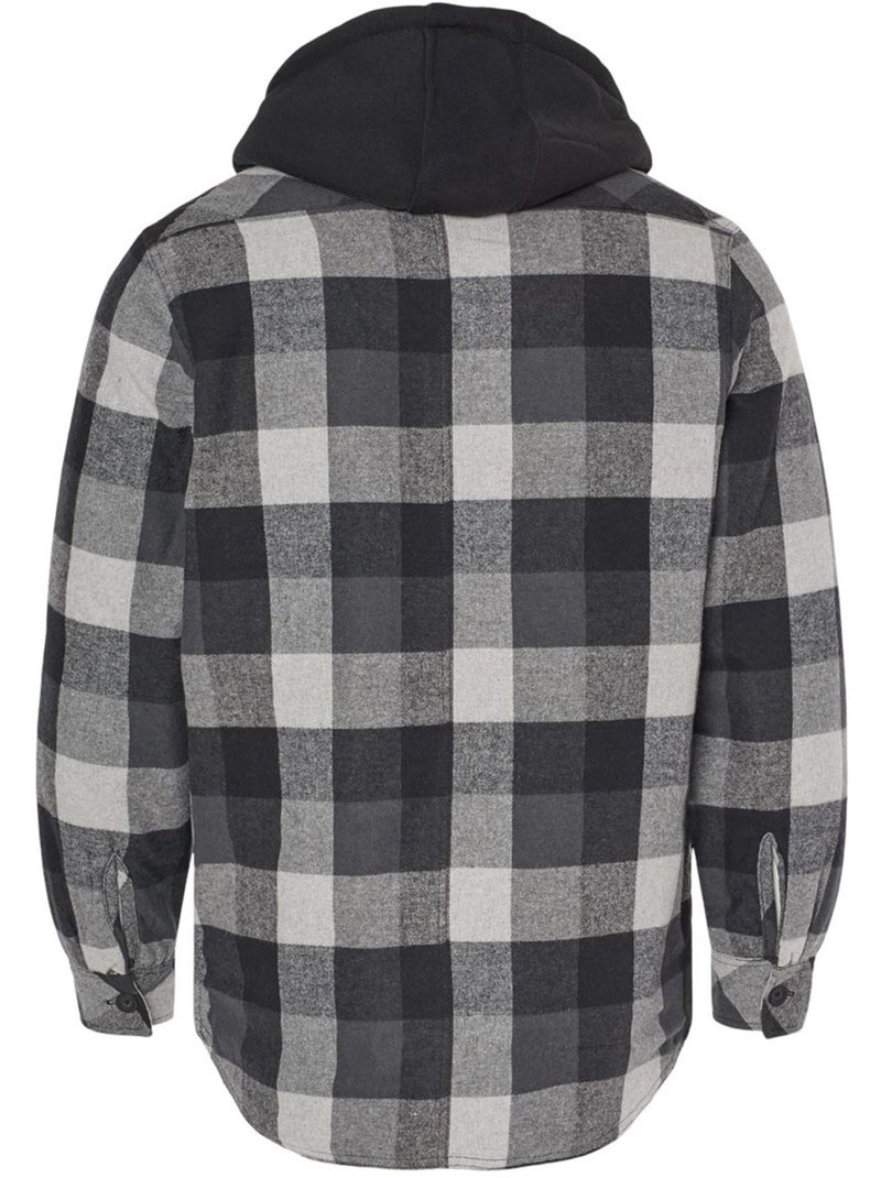 Burnside - Sweat à capuche Noir Gris - Kiabi