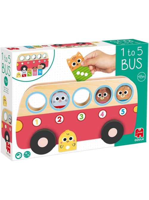Bus de comptage 1 à 5 - Kiabi